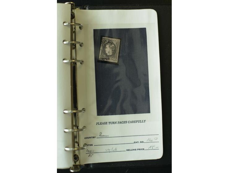 1858/1944, postfrische, ungebrauchte und gestempelte Partie mit u.a. Mi.-Nr. 5Iy, 6ay, 6by, 7ay, 7by etc., auch Werte mit gut