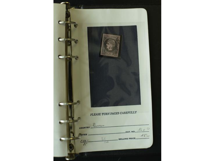 1858/1944, postfrische, ungebrauchte und gestempelte Partie mit u.a. Mi.-Nr. 5Iy, 6ay, 6by, 7ay, 7by etc., auch Werte mit gut