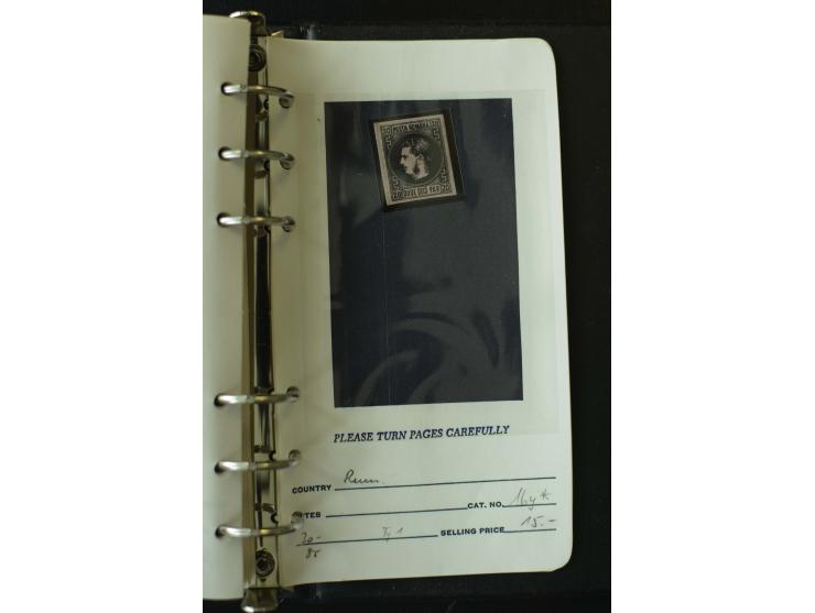 1858/1944, postfrische, ungebrauchte und gestempelte Partie mit u.a. Mi.-Nr. 5Iy, 6ay, 6by, 7ay, 7by etc., auch Werte mit gut