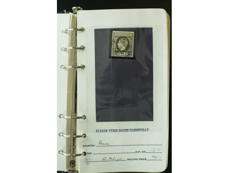 1858/1944, postfrische, ungebrauchte und gestempelte Partie mit u.a. Mi.-Nr. 5Iy, 6ay, 6by, 7ay, 7by etc., auch Werte mit gut