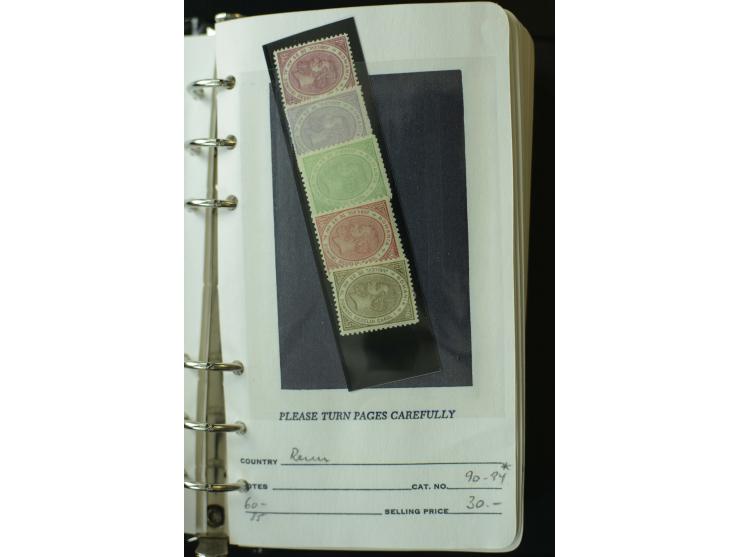 1858/1944, postfrische, ungebrauchte und gestempelte Partie mit u.a. Mi.-Nr. 5Iy, 6ay, 6by, 7ay, 7by etc., auch Werte mit gut