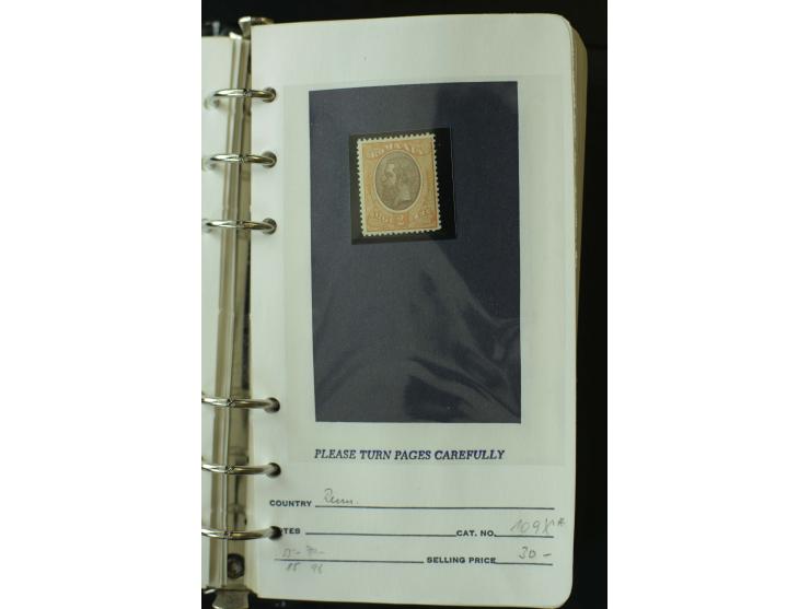 1858/1944, postfrische, ungebrauchte und gestempelte Partie mit u.a. Mi.-Nr. 5Iy, 6ay, 6by, 7ay, 7by etc., auch Werte mit gut