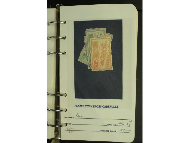 1858/1944, postfrische, ungebrauchte und gestempelte Partie mit u.a. Mi.-Nr. 5Iy, 6ay, 6by, 7ay, 7by etc., auch Werte mit gut