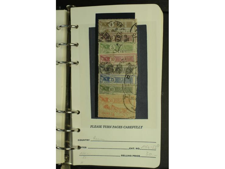 1858/1944, postfrische, ungebrauchte und gestempelte Partie mit u.a. Mi.-Nr. 5Iy, 6ay, 6by, 7ay, 7by etc., auch Werte mit gut