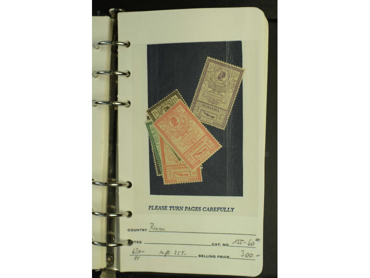 1858/1944, postfrische, ungebrauchte und gestempelte Partie mit u.a. Mi.-Nr. 5Iy, 6ay, 6by, 7ay, 7by etc., auch Werte mit gut
