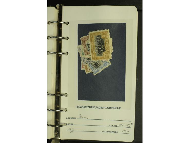 1858/1944, postfrische, ungebrauchte und gestempelte Partie mit u.a. Mi.-Nr. 5Iy, 6ay, 6by, 7ay, 7by etc., auch Werte mit gut