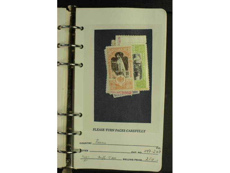 1858/1944, postfrische, ungebrauchte und gestempelte Partie mit u.a. Mi.-Nr. 5Iy, 6ay, 6by, 7ay, 7by etc., auch Werte mit gut