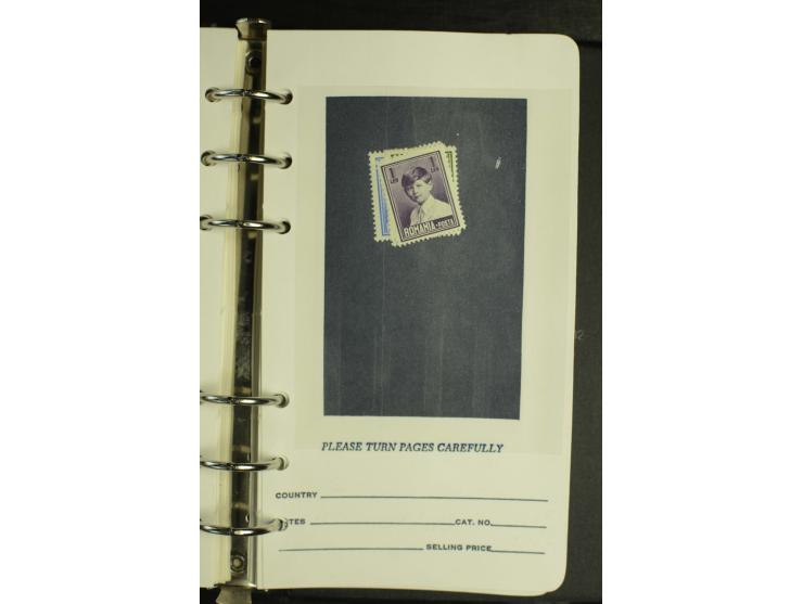1858/1944, postfrische, ungebrauchte und gestempelte Partie mit u.a. Mi.-Nr. 5Iy, 6ay, 6by, 7ay, 7by etc., auch Werte mit gut