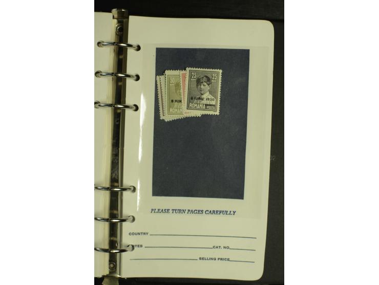 1858/1944, postfrische, ungebrauchte und gestempelte Partie mit u.a. Mi.-Nr. 5Iy, 6ay, 6by, 7ay, 7by etc., auch Werte mit gut