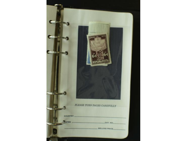 1858/1944, postfrische, ungebrauchte und gestempelte Partie mit u.a. Mi.-Nr. 5Iy, 6ay, 6by, 7ay, 7by etc., auch Werte mit gut