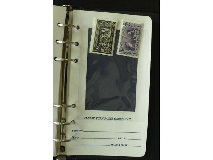 1858/1944, postfrische, ungebrauchte und gestempelte Partie mit u.a. Mi.-Nr. 5Iy, 6ay, 6by, 7ay, 7by etc., auch Werte mit gut