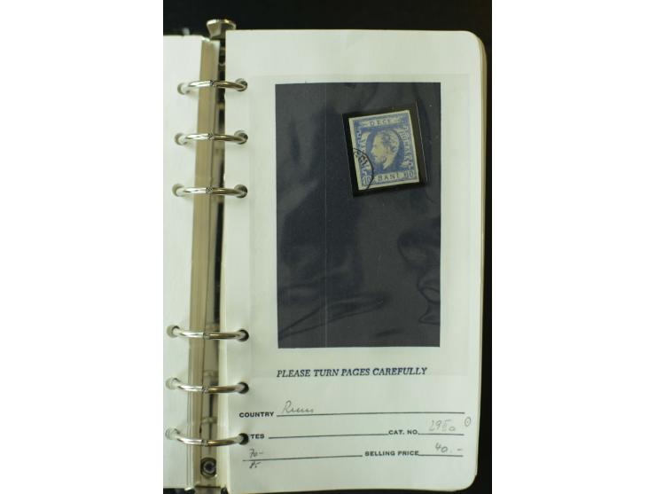 1858/1944, postfrische, ungebrauchte und gestempelte Partie mit u.a. Mi.-Nr. 5Iy, 6ay, 6by, 7ay, 7by etc., auch Werte mit gut