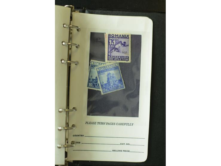 1858/1944, postfrische, ungebrauchte und gestempelte Partie mit u.a. Mi.-Nr. 5Iy, 6ay, 6by, 7ay, 7by etc., auch Werte mit gut