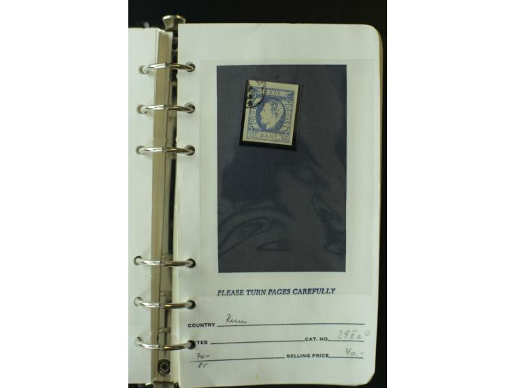 1858/1944, postfrische, ungebrauchte und gestempelte Partie mit u.a. Mi.-Nr. 5Iy, 6ay, 6by, 7ay, 7by etc., auch Werte mit gut