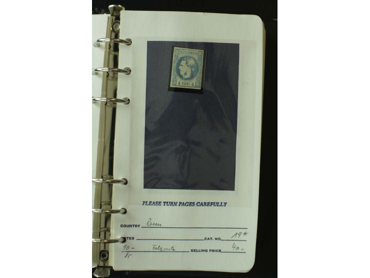 1858/1944, postfrische, ungebrauchte und gestempelte Partie mit u.a. Mi.-Nr. 5Iy, 6ay, 6by, 7ay, 7by etc., auch Werte mit gut