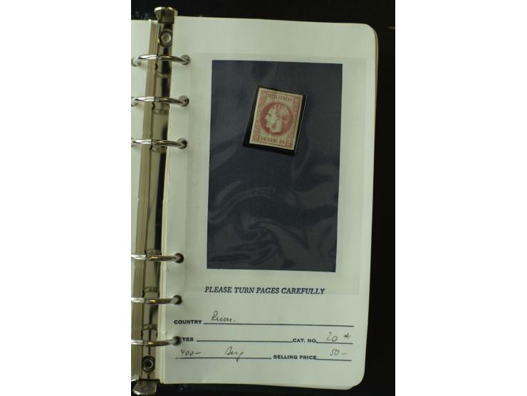 1858/1944, postfrische, ungebrauchte und gestempelte Partie mit u.a. Mi.-Nr. 5Iy, 6ay, 6by, 7ay, 7by etc., auch Werte mit gut