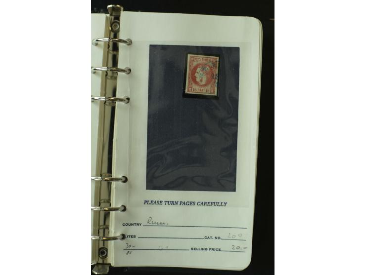 1858/1944, postfrische, ungebrauchte und gestempelte Partie mit u.a. Mi.-Nr. 5Iy, 6ay, 6by, 7ay, 7by etc., auch Werte mit gut