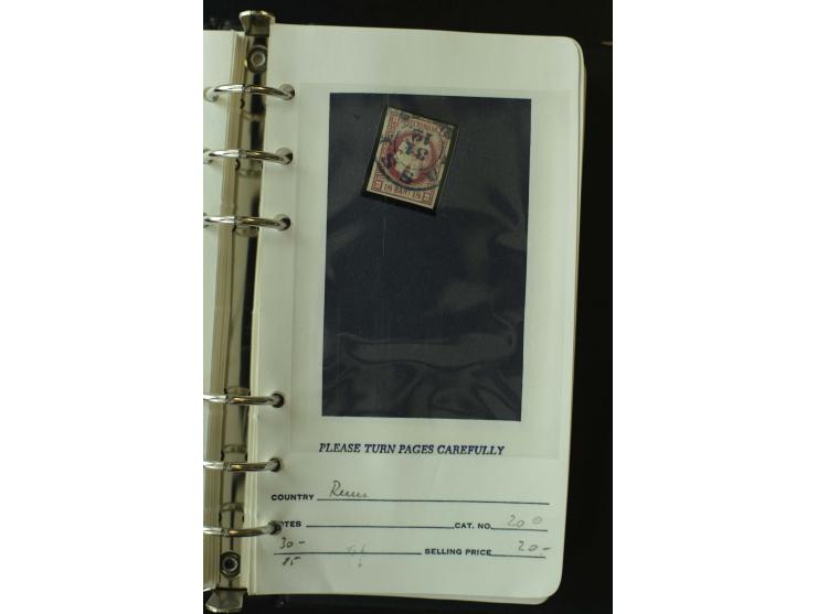 1858/1944, postfrische, ungebrauchte und gestempelte Partie mit u.a. Mi.-Nr. 5Iy, 6ay, 6by, 7ay, 7by etc., auch Werte mit gut