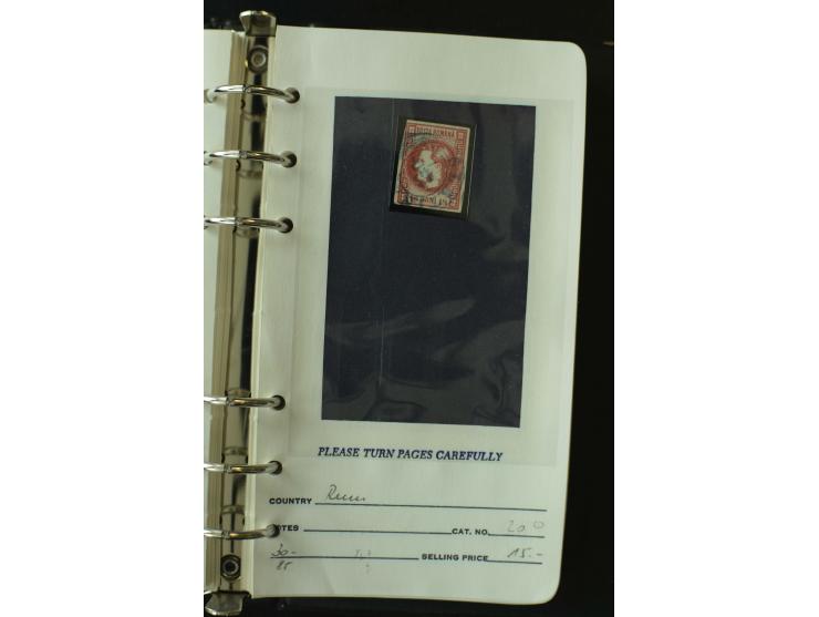 1858/1944, postfrische, ungebrauchte und gestempelte Partie mit u.a. Mi.-Nr. 5Iy, 6ay, 6by, 7ay, 7by etc., auch Werte mit gut