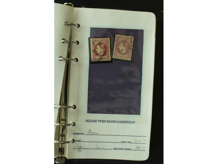 1858/1944, postfrische, ungebrauchte und gestempelte Partie mit u.a. Mi.-Nr. 5Iy, 6ay, 6by, 7ay, 7by etc., auch Werte mit gut