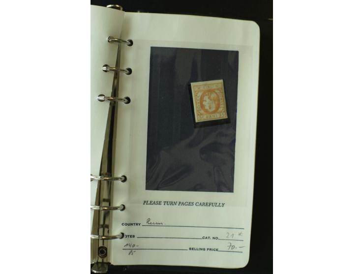 1858/1944, postfrische, ungebrauchte und gestempelte Partie mit u.a. Mi.-Nr. 5Iy, 6ay, 6by, 7ay, 7by etc., auch Werte mit gut