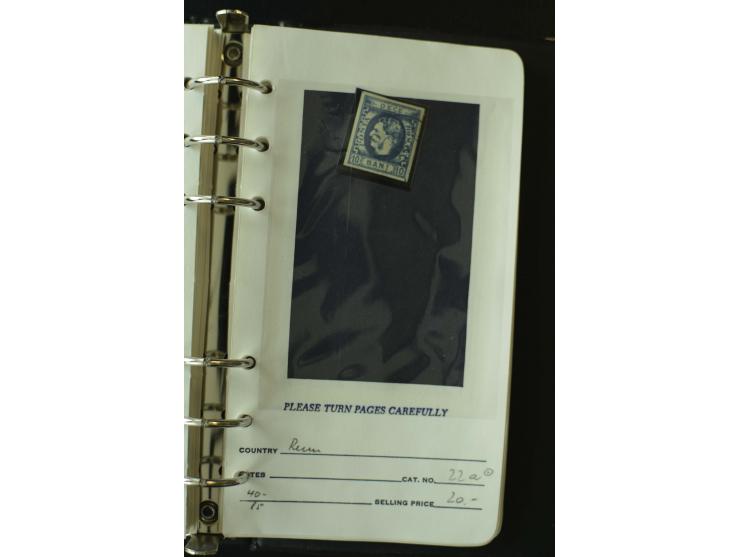 1858/1944, postfrische, ungebrauchte und gestempelte Partie mit u.a. Mi.-Nr. 5Iy, 6ay, 6by, 7ay, 7by etc., auch Werte mit gut