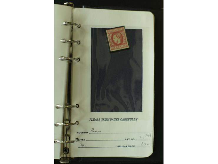 1858/1944, postfrische, ungebrauchte und gestempelte Partie mit u.a. Mi.-Nr. 5Iy, 6ay, 6by, 7ay, 7by etc., auch Werte mit gut