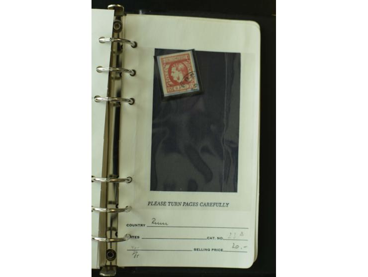 1858/1944, postfrische, ungebrauchte und gestempelte Partie mit u.a. Mi.-Nr. 5Iy, 6ay, 6by, 7ay, 7by etc., auch Werte mit gut