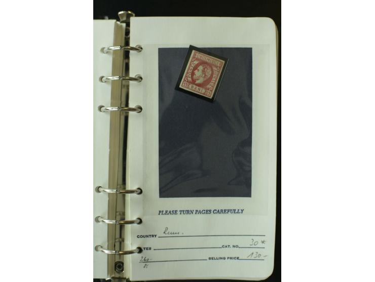 1858/1944, postfrische, ungebrauchte und gestempelte Partie mit u.a. Mi.-Nr. 5Iy, 6ay, 6by, 7ay, 7by etc., auch Werte mit gut