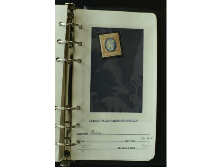 1858/1944, postfrische, ungebrauchte und gestempelte Partie mit u.a. Mi.-Nr. 5Iy, 6ay, 6by, 7ay, 7by etc., auch Werte mit gut