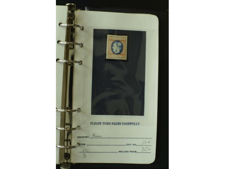 1858/1944, postfrische, ungebrauchte und gestempelte Partie mit u.a. Mi.-Nr. 5Iy, 6ay, 6by, 7ay, 7by etc., auch Werte mit gut