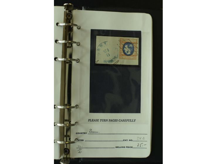 1858/1944, postfrische, ungebrauchte und gestempelte Partie mit u.a. Mi.-Nr. 5Iy, 6ay, 6by, 7ay, 7by etc., auch Werte mit gut
