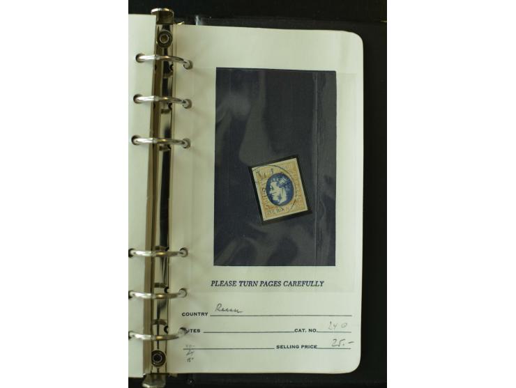 1858/1944, postfrische, ungebrauchte und gestempelte Partie mit u.a. Mi.-Nr. 5Iy, 6ay, 6by, 7ay, 7by etc., auch Werte mit gut
