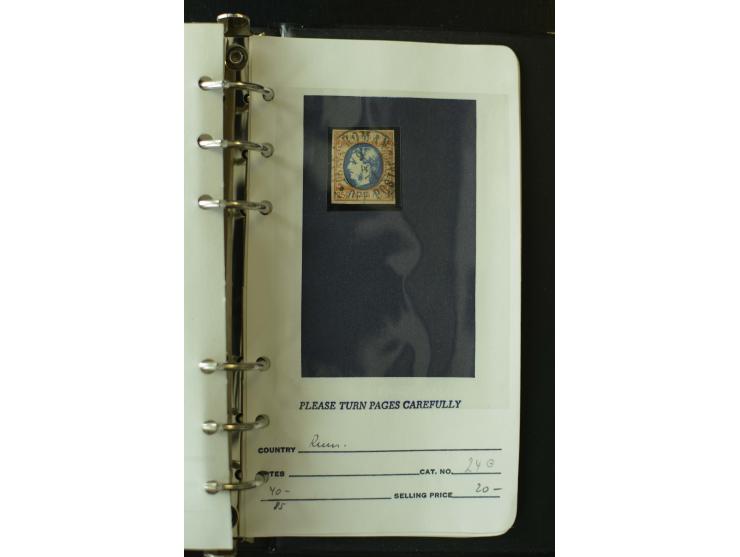 1858/1944, postfrische, ungebrauchte und gestempelte Partie mit u.a. Mi.-Nr. 5Iy, 6ay, 6by, 7ay, 7by etc., auch Werte mit gut