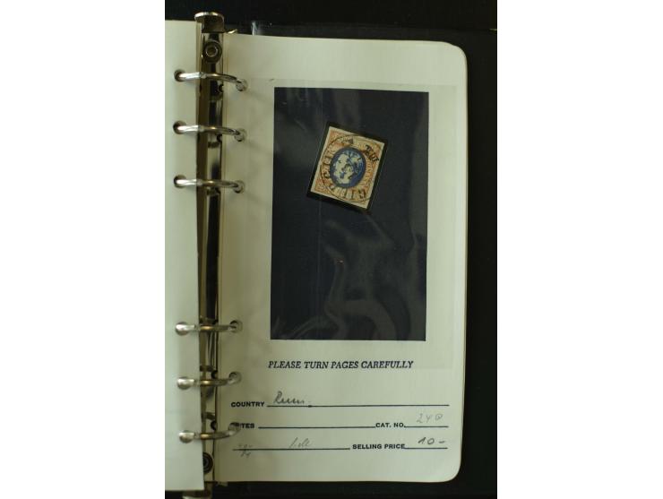 1858/1944, postfrische, ungebrauchte und gestempelte Partie mit u.a. Mi.-Nr. 5Iy, 6ay, 6by, 7ay, 7by etc., auch Werte mit gut