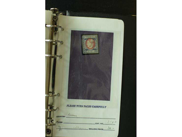 1858/1944, postfrische, ungebrauchte und gestempelte Partie mit u.a. Mi.-Nr. 5Iy, 6ay, 6by, 7ay, 7by etc., auch Werte mit gut