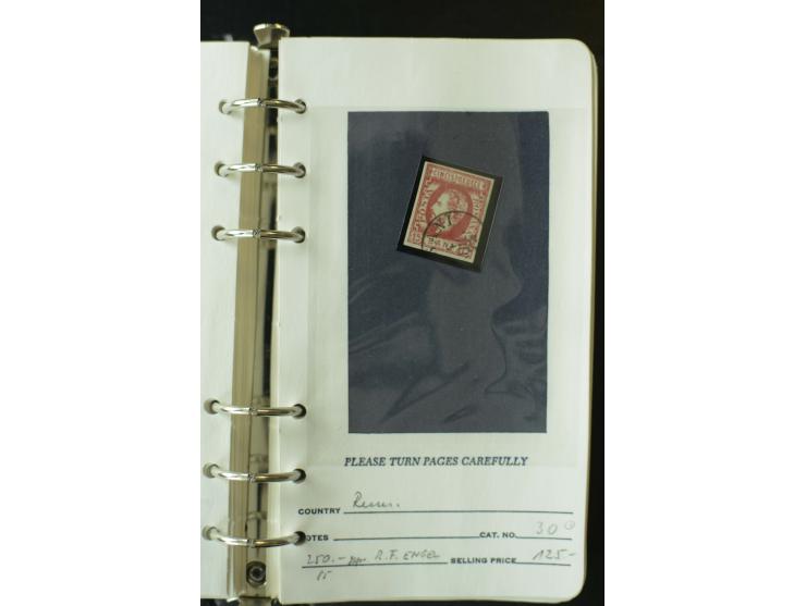 1858/1944, postfrische, ungebrauchte und gestempelte Partie mit u.a. Mi.-Nr. 5Iy, 6ay, 6by, 7ay, 7by etc., auch Werte mit gut