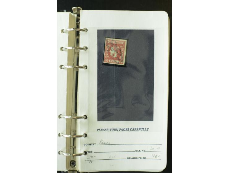 1858/1944, postfrische, ungebrauchte und gestempelte Partie mit u.a. Mi.-Nr. 5Iy, 6ay, 6by, 7ay, 7by etc., auch Werte mit gut