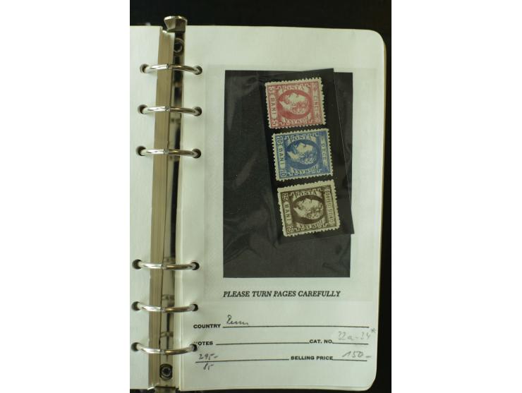1858/1944, postfrische, ungebrauchte und gestempelte Partie mit u.a. Mi.-Nr. 5Iy, 6ay, 6by, 7ay, 7by etc., auch Werte mit gut
