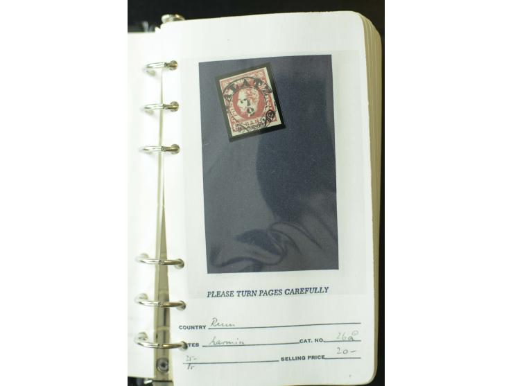 1858/1944, postfrische, ungebrauchte und gestempelte Partie mit u.a. Mi.-Nr. 5Iy, 6ay, 6by, 7ay, 7by etc., auch Werte mit gut