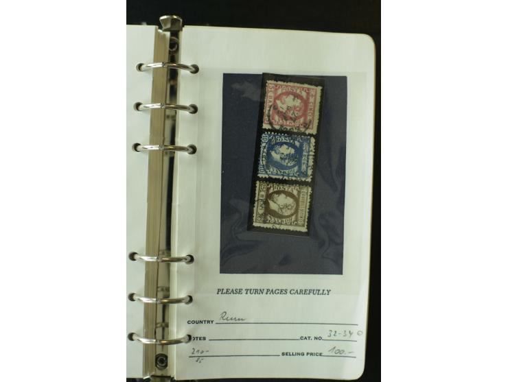 1858/1944, postfrische, ungebrauchte und gestempelte Partie mit u.a. Mi.-Nr. 5Iy, 6ay, 6by, 7ay, 7by etc., auch Werte mit gut