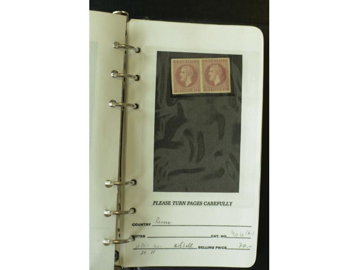 1858/1944, postfrische, ungebrauchte und gestempelte Partie mit u.a. Mi.-Nr. 5Iy, 6ay, 6by, 7ay, 7by etc., auch Werte mit gut
