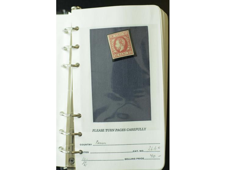 1858/1944, postfrische, ungebrauchte und gestempelte Partie mit u.a. Mi.-Nr. 5Iy, 6ay, 6by, 7ay, 7by etc., auch Werte mit gut