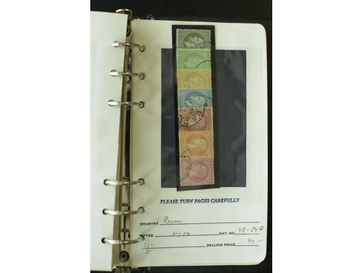 1858/1944, postfrische, ungebrauchte und gestempelte Partie mit u.a. Mi.-Nr. 5Iy, 6ay, 6by, 7ay, 7by etc., auch Werte mit gut