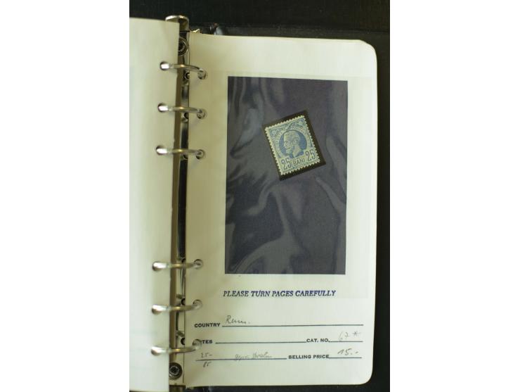 1858/1944, postfrische, ungebrauchte und gestempelte Partie mit u.a. Mi.-Nr. 5Iy, 6ay, 6by, 7ay, 7by etc., auch Werte mit gut