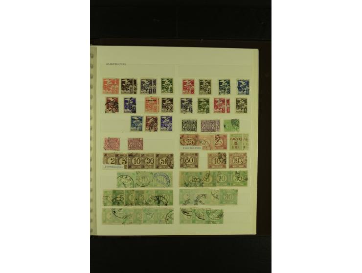 1858/1991, am Anfang meist ungebrauchte und gestempelte Sammlung mit Doubletten in 2 Alben, dabei Blockausgaben ab Nr. 1, pos