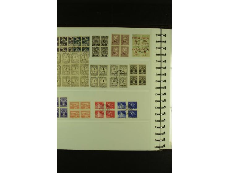 1858/1991, am Anfang meist ungebrauchte und gestempelte Sammlung mit Doubletten in 2 Alben, dabei Blockausgaben ab Nr. 1, pos