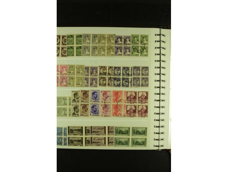 1858/1991, am Anfang meist ungebrauchte und gestempelte Sammlung mit Doubletten in 2 Alben, dabei Blockausgaben ab Nr. 1, pos