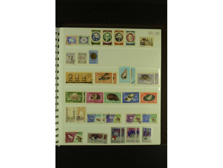 1858/1991, am Anfang meist ungebrauchte und gestempelte Sammlung mit Doubletten in 2 Alben, dabei Blockausgaben ab Nr. 1, pos