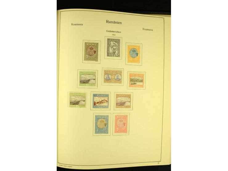 1865/1941, ungebrauchte und gestempelte Sammlung mit guten Werten und Sätzen